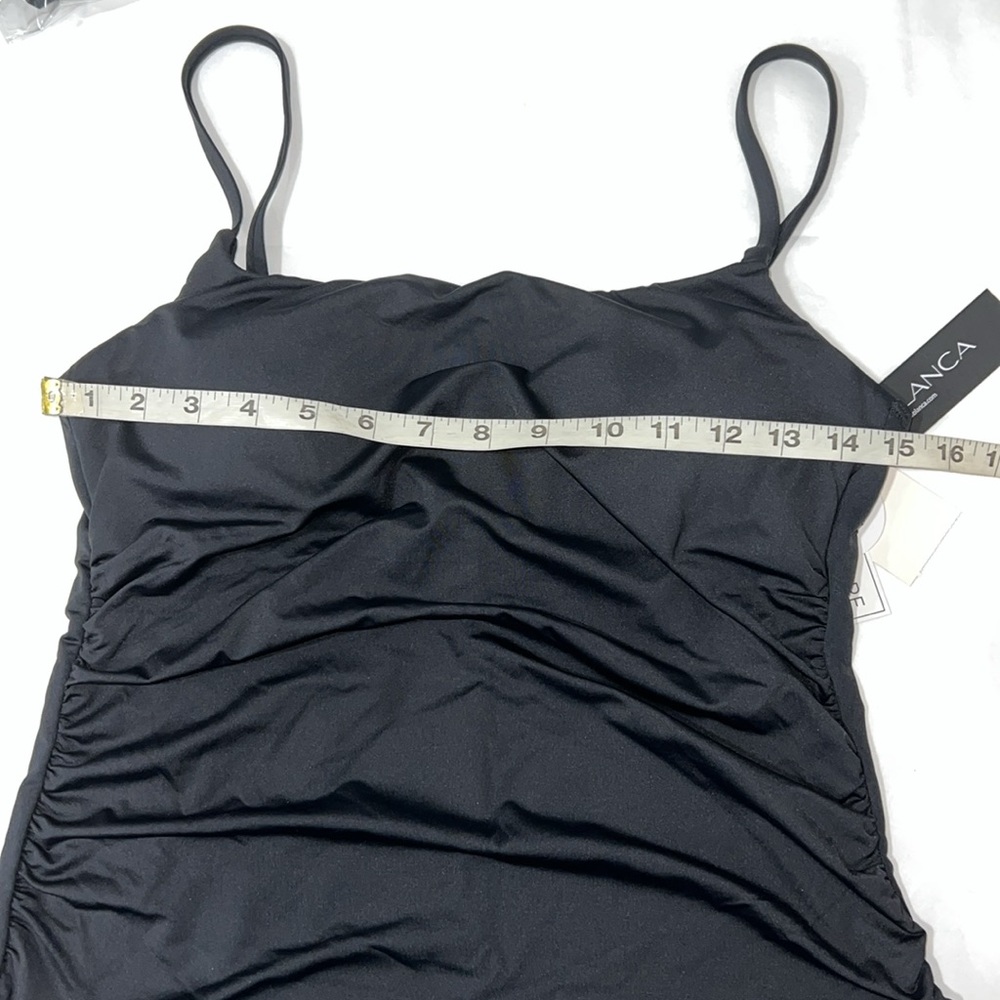 La Blanca Island Goddess Underwire Lingerie Strap Tankini Top & Bikini Bottom 10 - Picture 9 of 14
